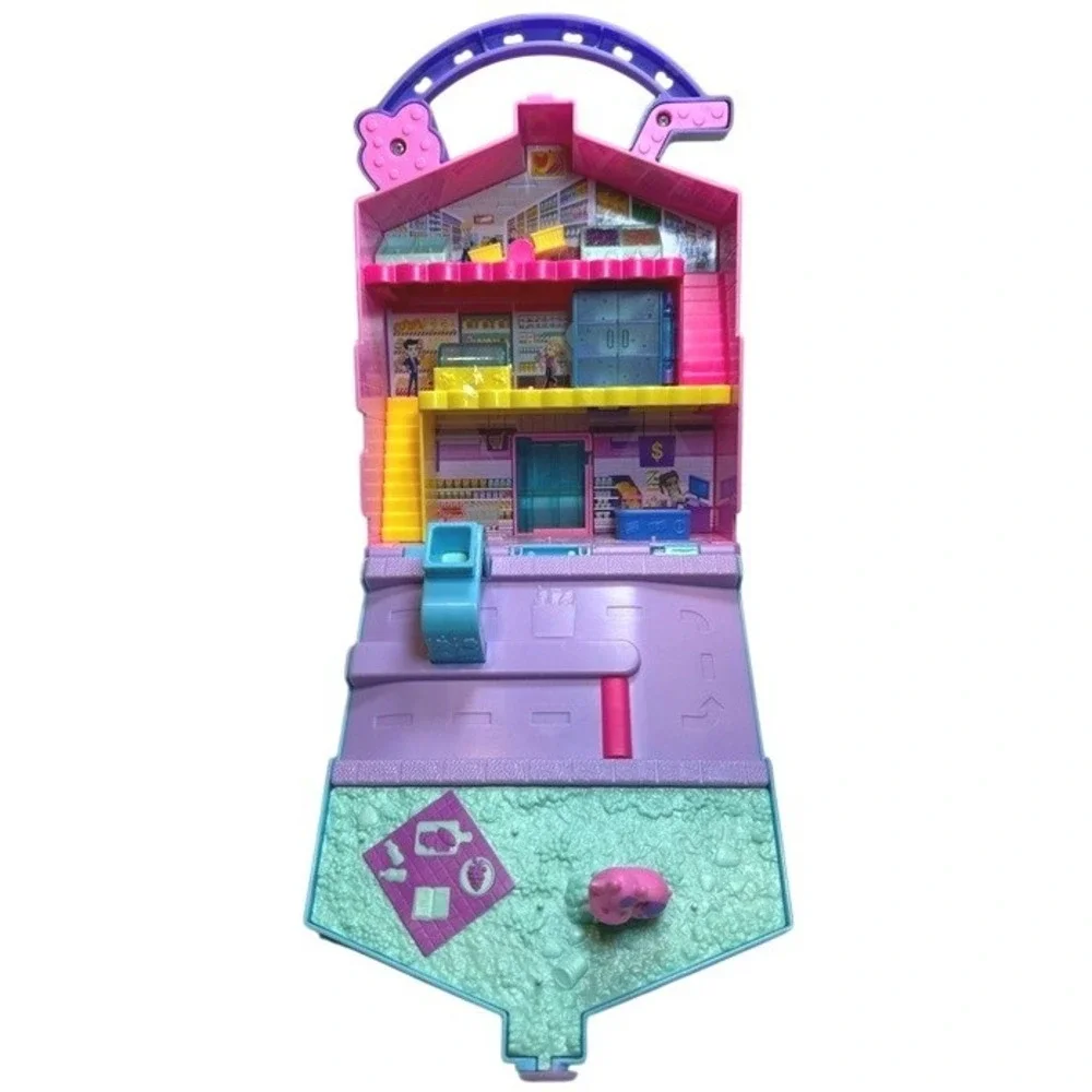 Polly Pocket 35th Anniversary‎ Pollyville Fresh Market Playset Only Mattel Toy